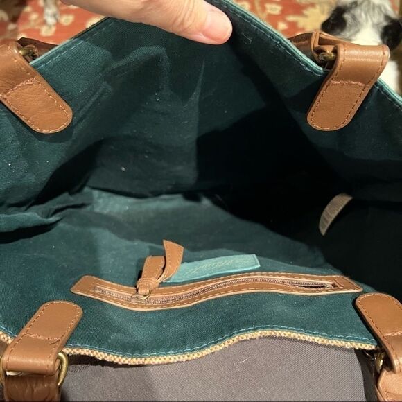 Anthropologie Garden Guest Tote Fox Miss Albright bag - Picture 3 of 13